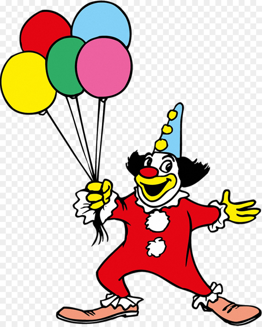 Clown，Ballons PNG