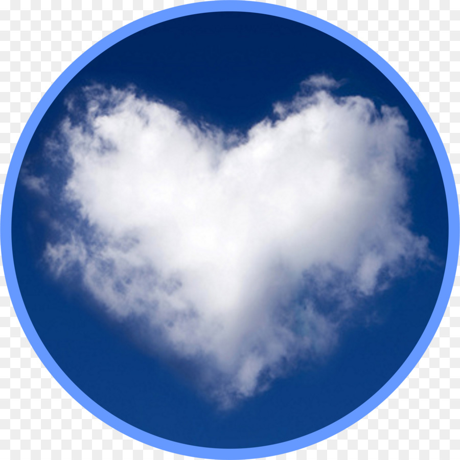 Nuage De Coeur，Ciel PNG