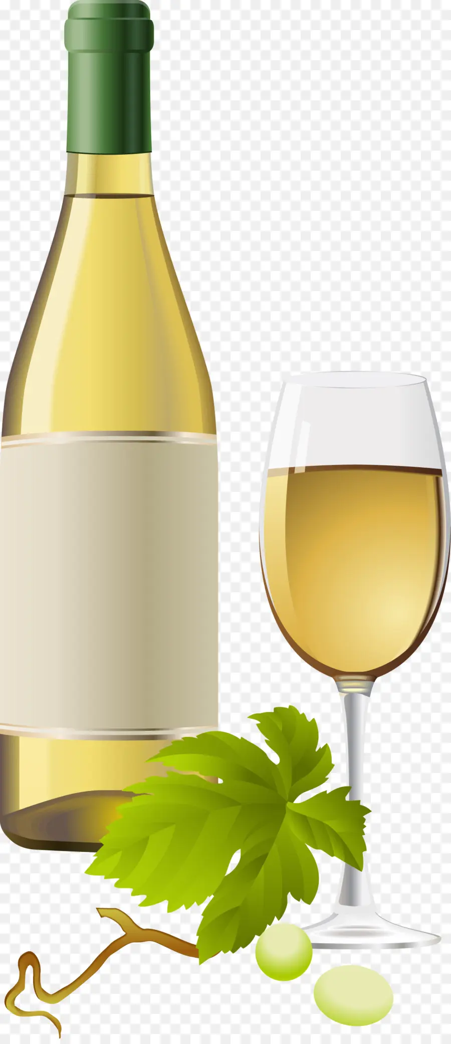 Vin Blanc，Bouteille PNG