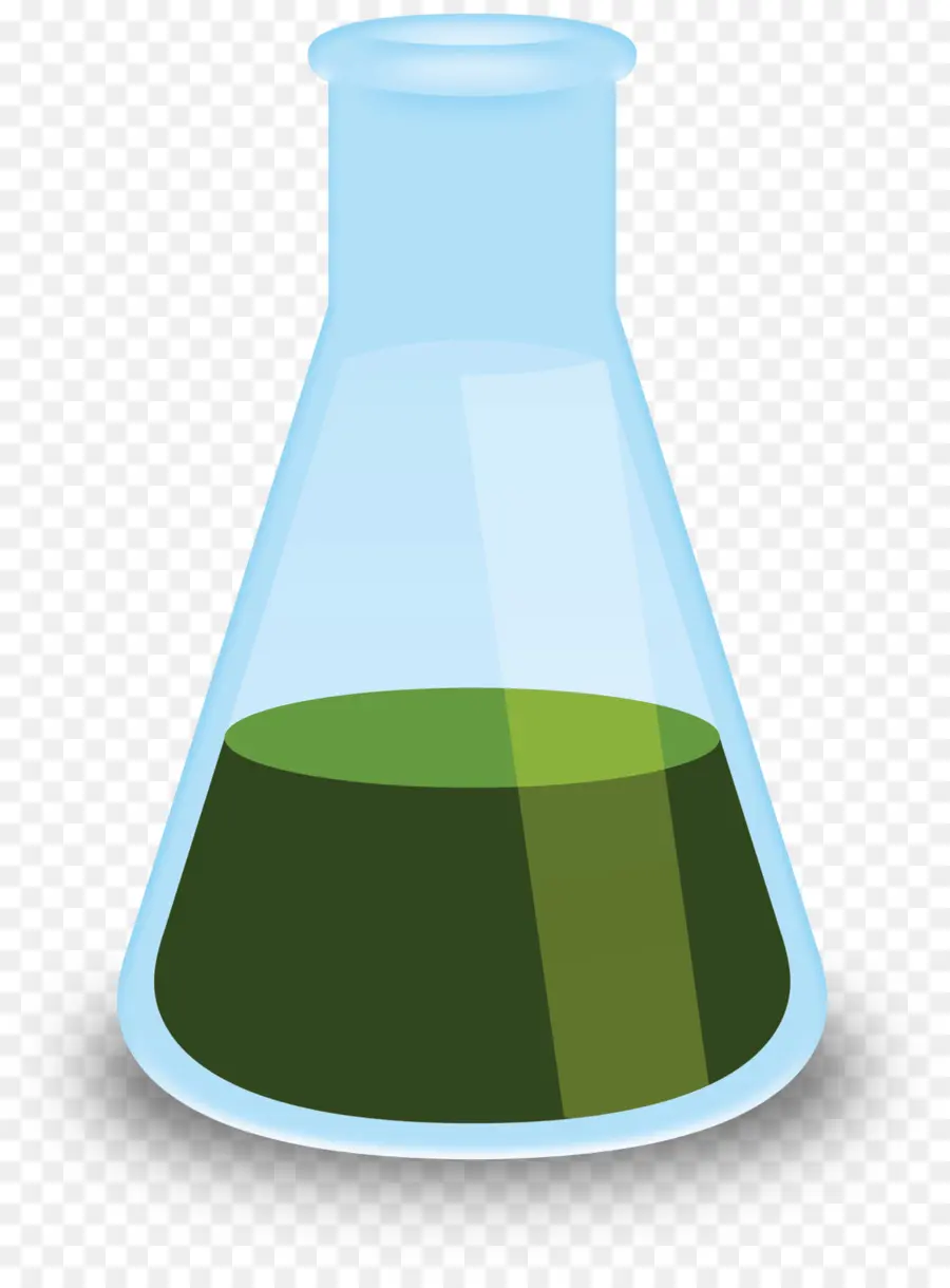 Liquide Vert Dans Un Flacon，Chimie PNG