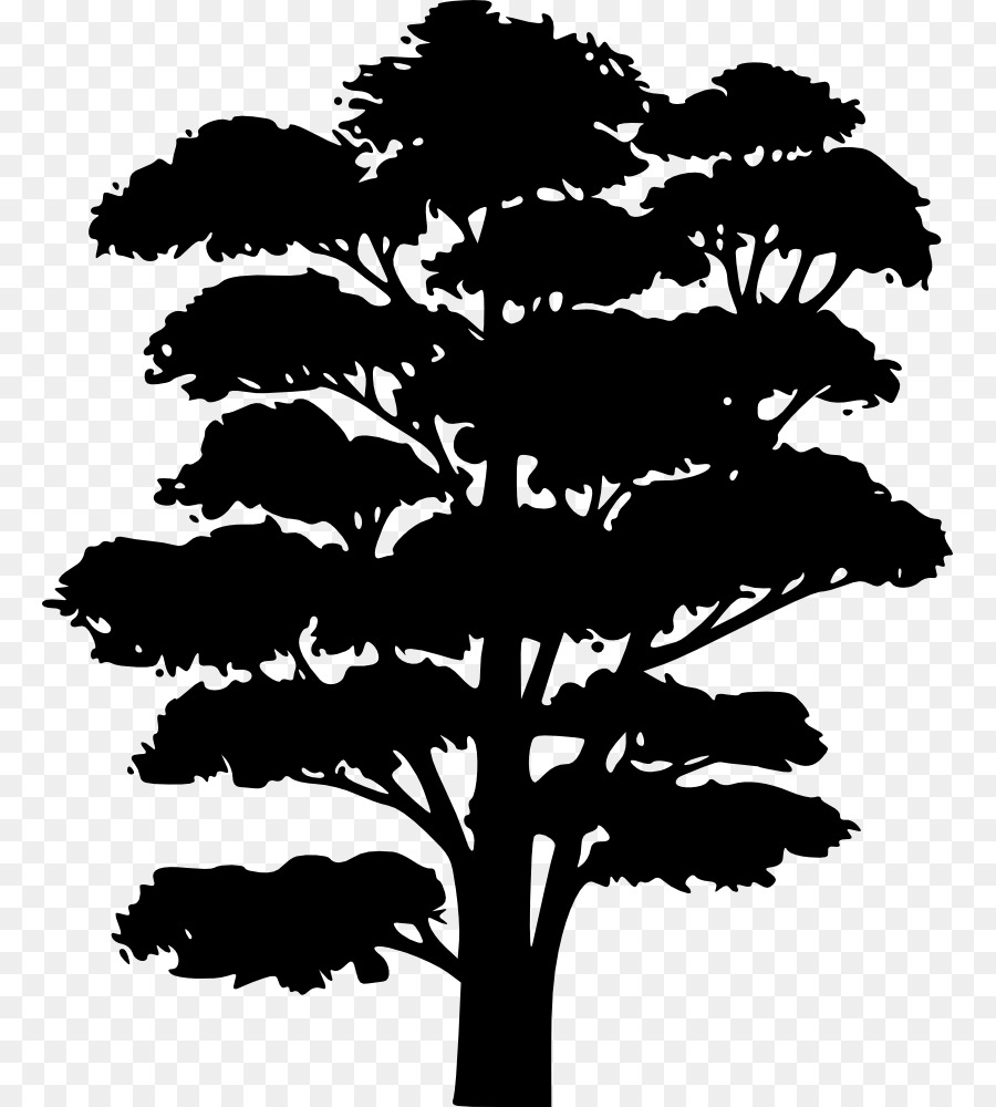 Arbre，Silhouette PNG