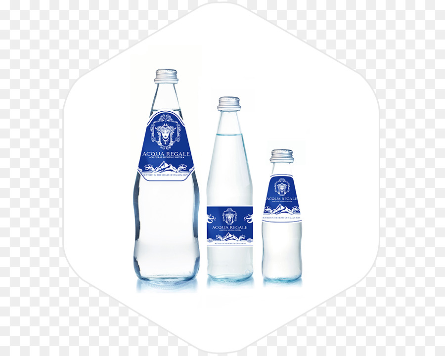 Bouteilles D'eau，Verre PNG