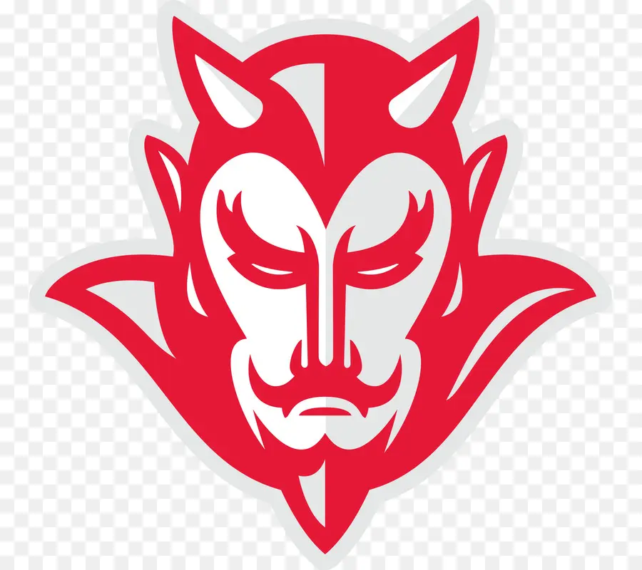 Visage Du Diable，Rouge PNG