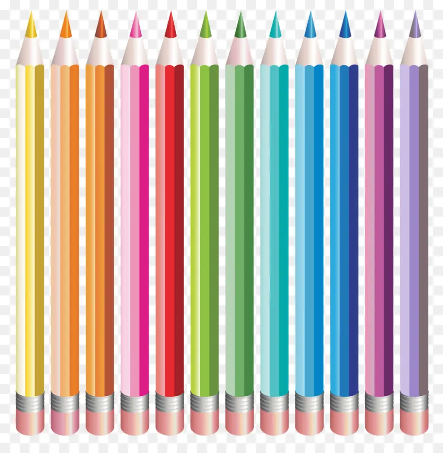 Crayons De Couleur，Dessin PNG