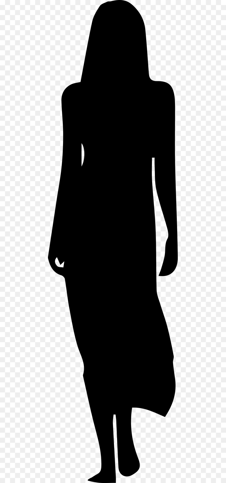 Femme Enceinte，Silhouette PNG