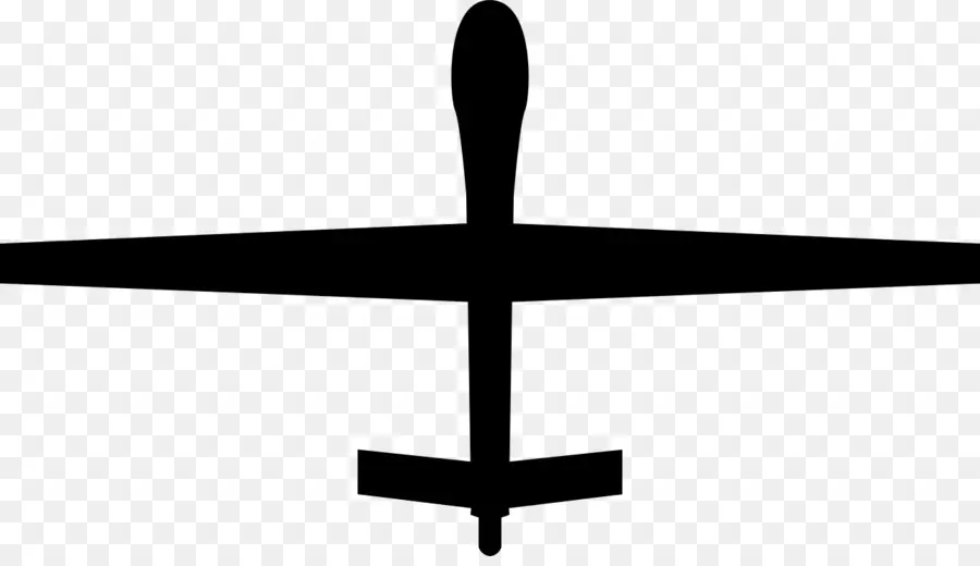 Silhouette D'avion，Vol PNG