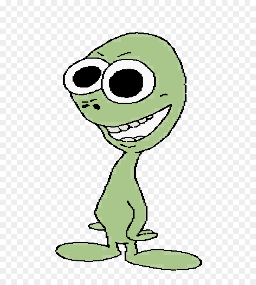 Extraterrestre Vert，Dessin Animé PNG