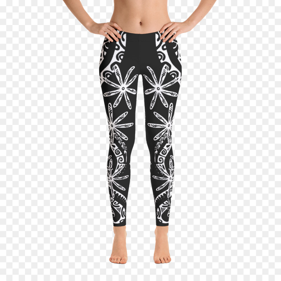 Legging Noir Et Blanc，Vêtements PNG