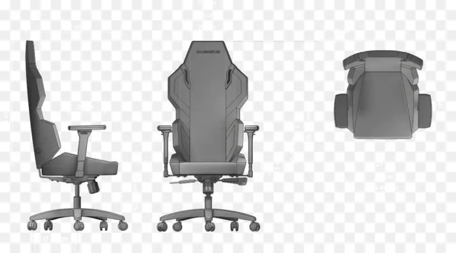 Chaise De Bureau，Ergonomique PNG