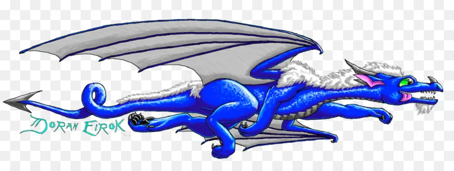 Dragon Bleu，Fantaisie PNG