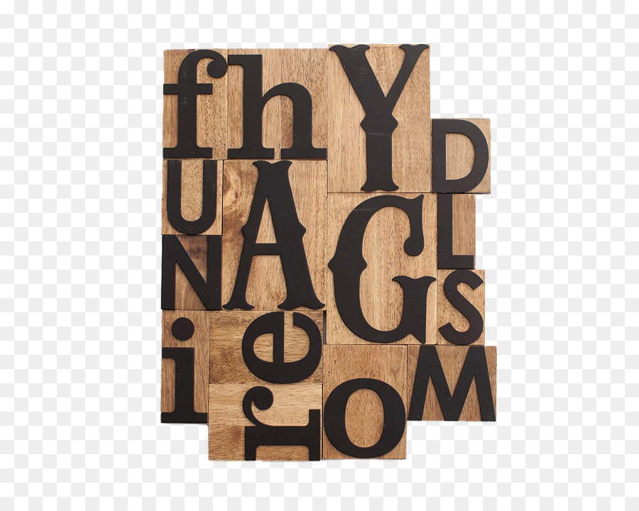 Lettres En Bois，Alphabet PNG