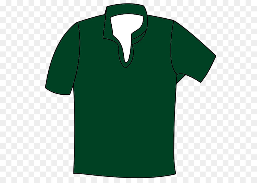 Chemise Polo，Vert PNG