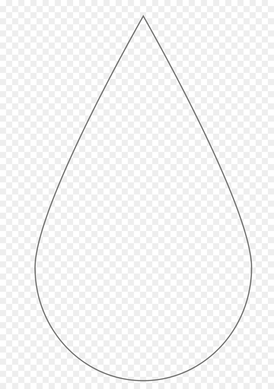 Goutte D'eau，Contour PNG