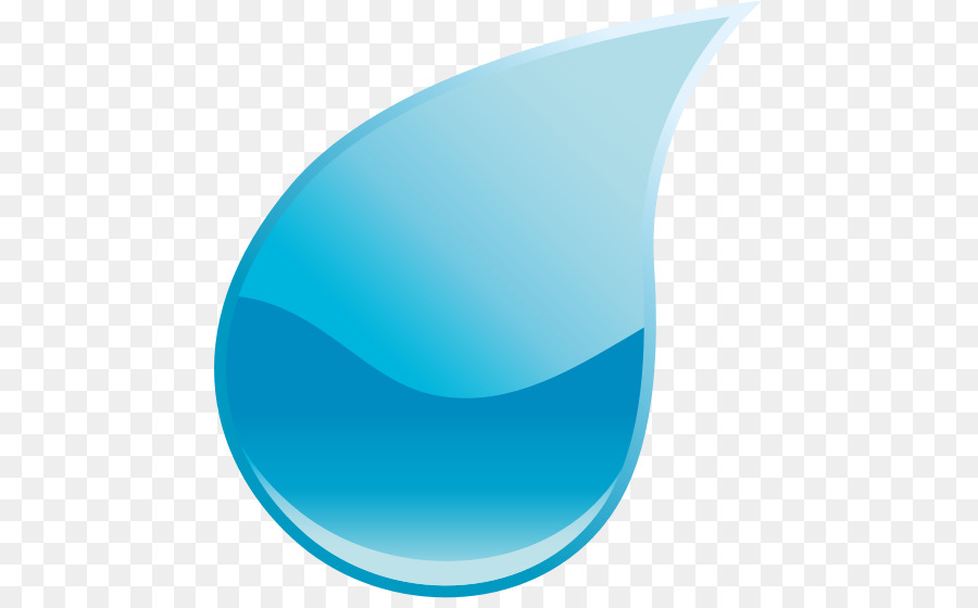 Goutte D'eau Bleue，Eau PNG