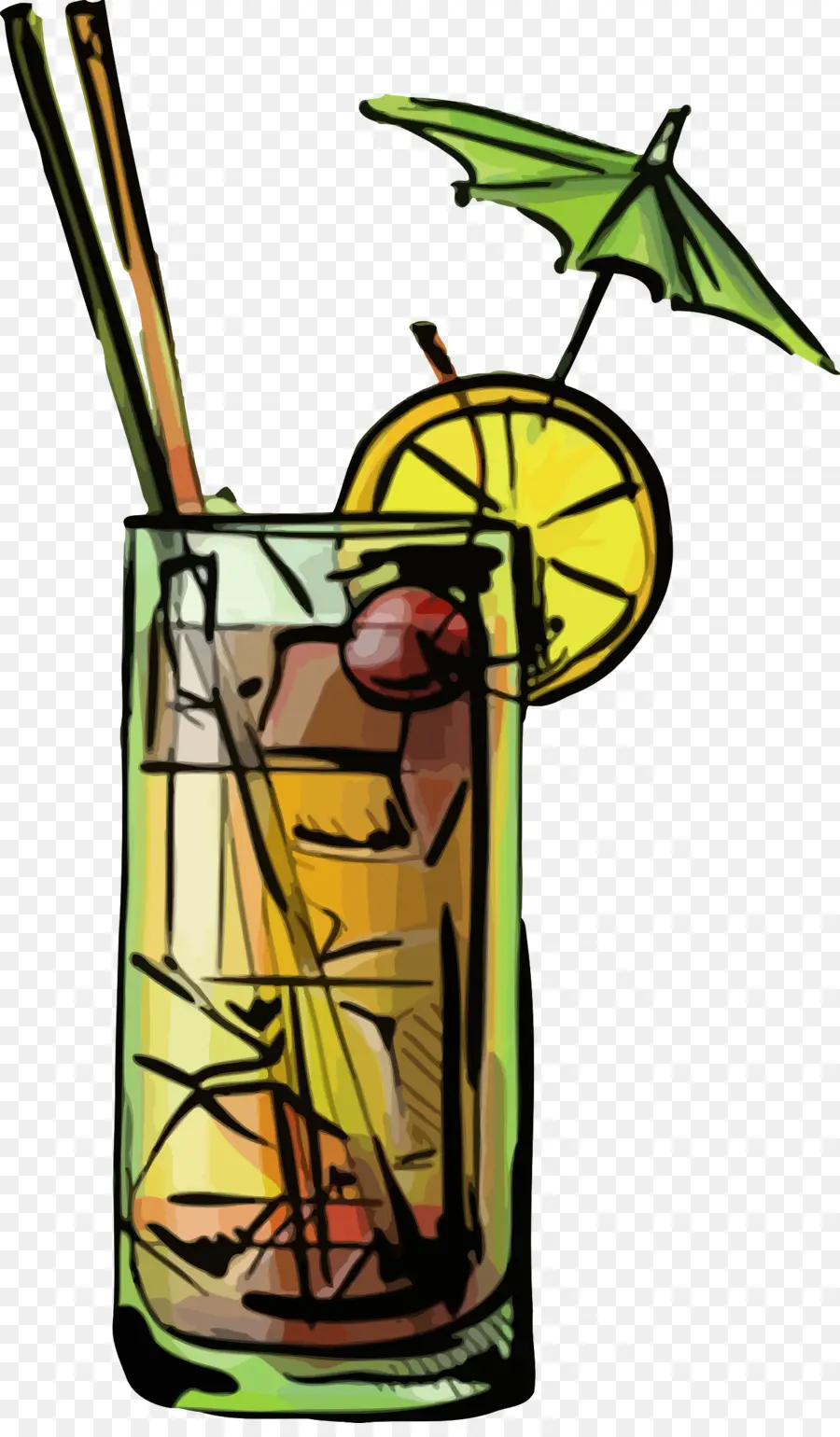 Mai Tai，Cocktail PNG