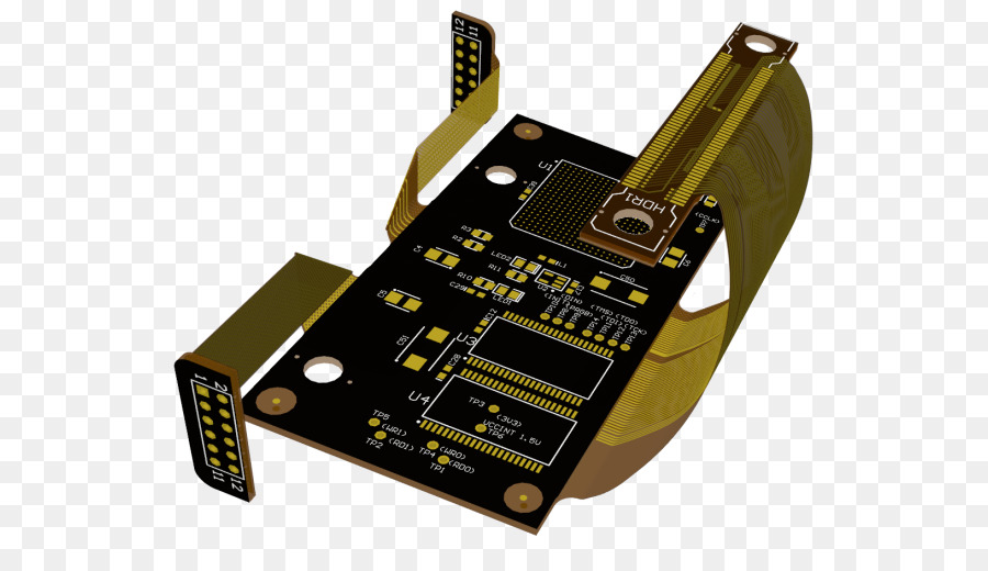 électronique Flexible，Circuit électrique PNG