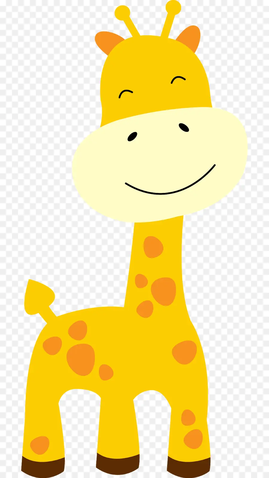 Girafe Avec Arc，Dessin Animé PNG