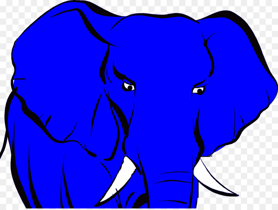 Éléphant Bleu，Mammifère PNG