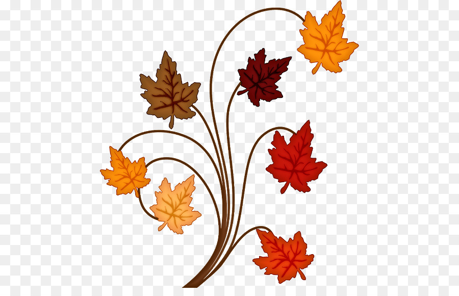 Fleurs D'automne，Feuilles PNG