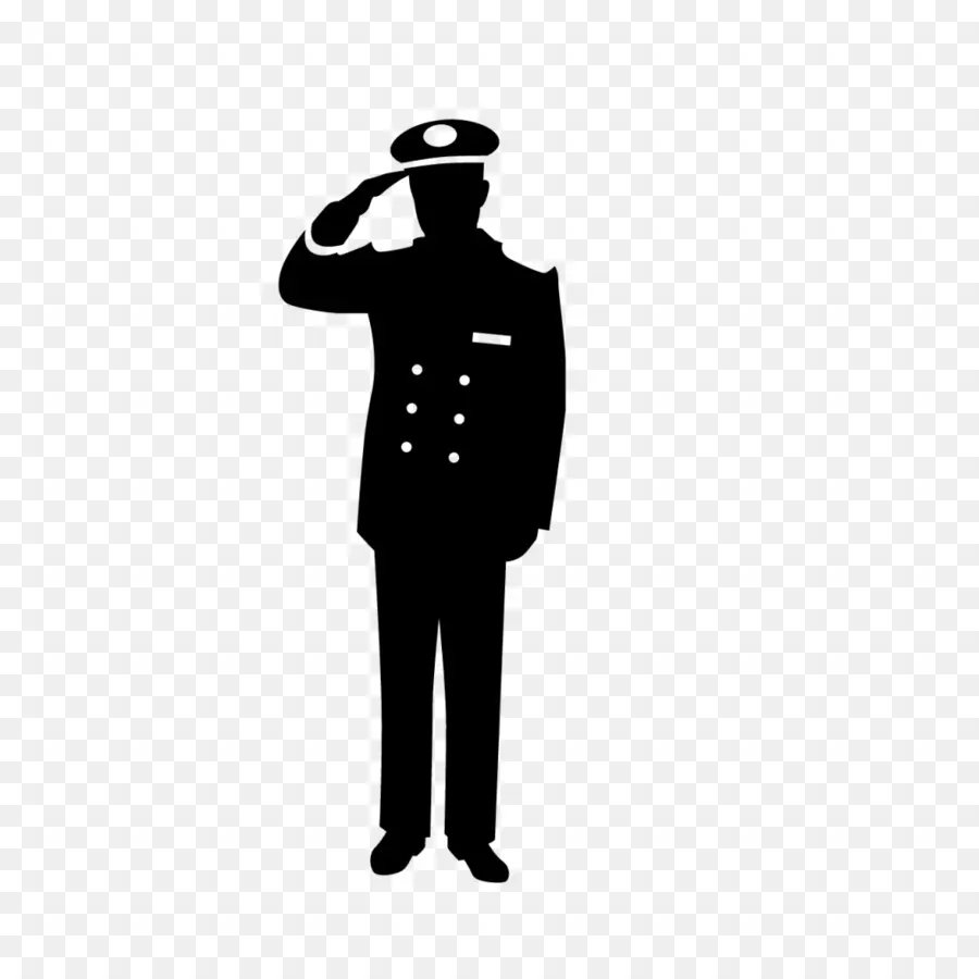Silhouette，Officier De Police PNG