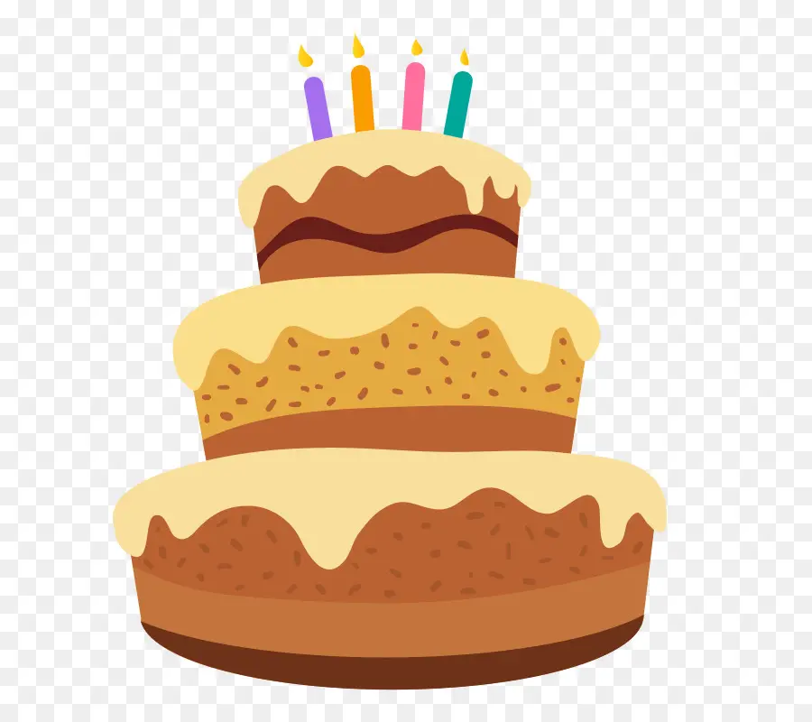 Gâteau D'anniversaire，Glaçage PNG