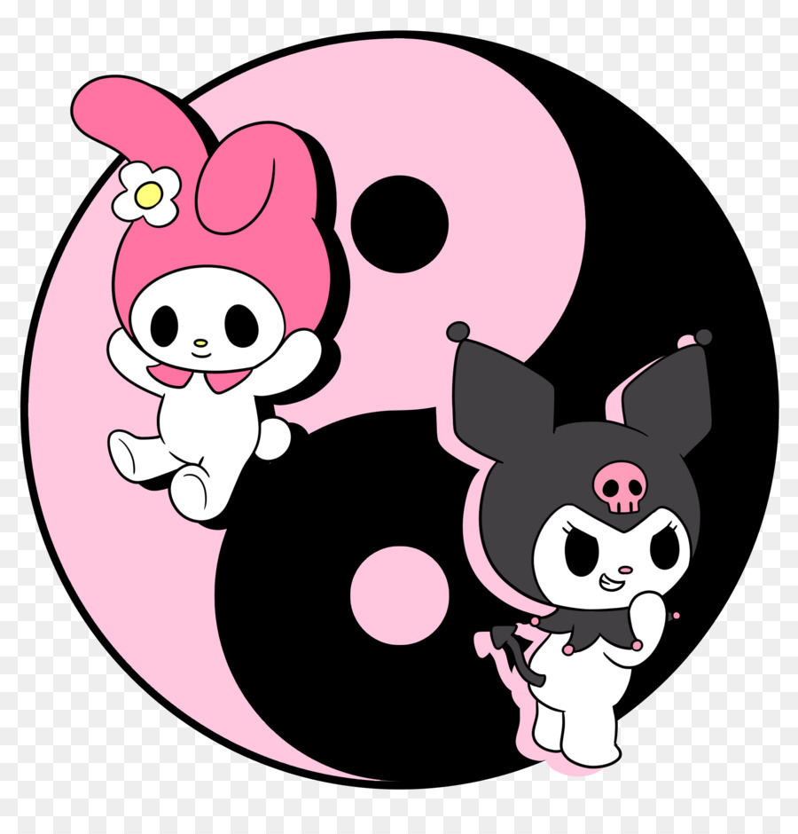 Kuromi Hello Kitty Ma M lodie PNG Kuromi Hello Kitty 