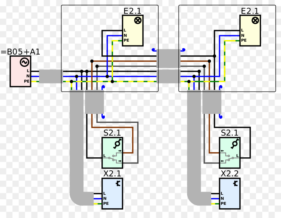 Schéma Du Circuit，Câble électrique PNG