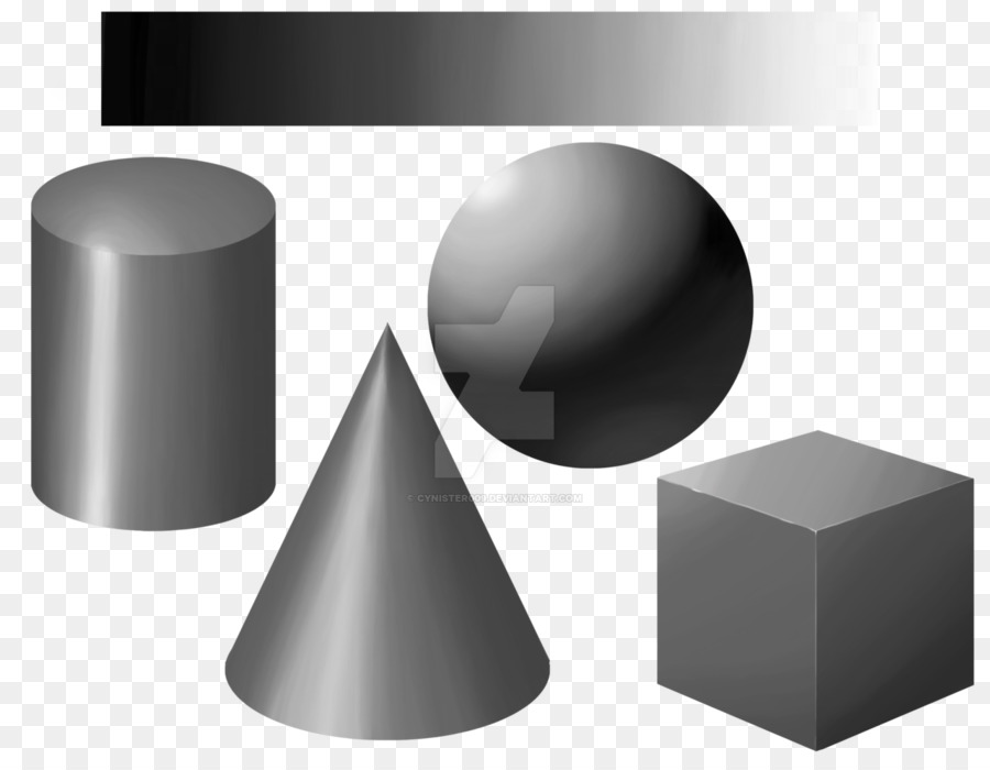 Formes Géométriques，3d PNG