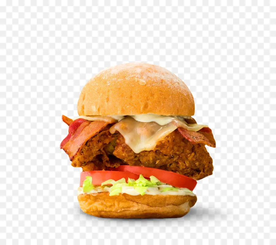 Sandwich Au Poulet，Laitue PNG