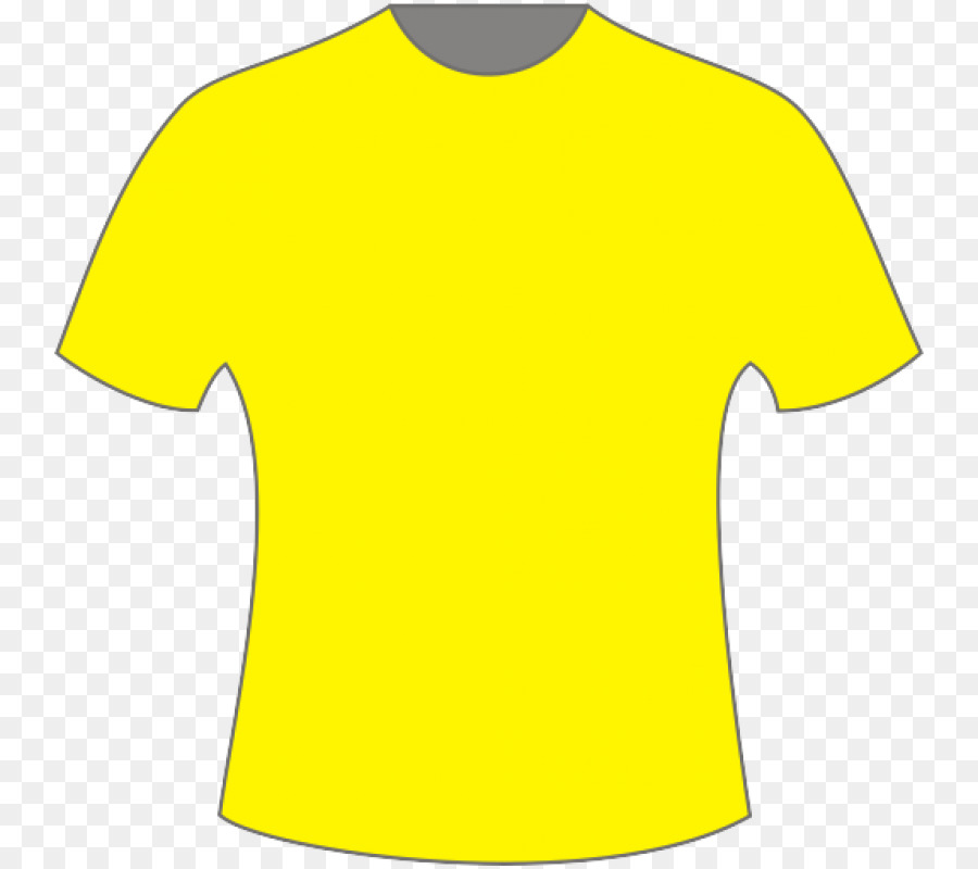 Tee Shirt Jaune，Chemise PNG