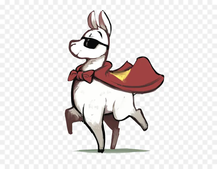 Super Lama，Super Héros PNG