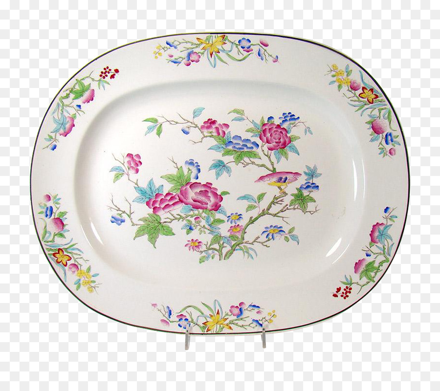 Assiette Décorative，Floral PNG