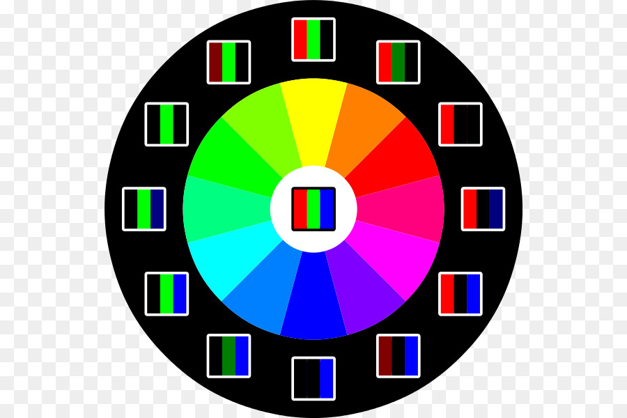 Roue Chromatique，Couleurs PNG