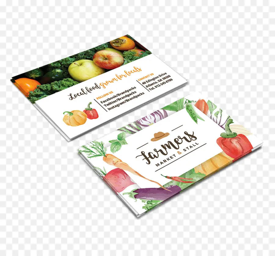 Cartes De Marché Fermier，Légumes PNG