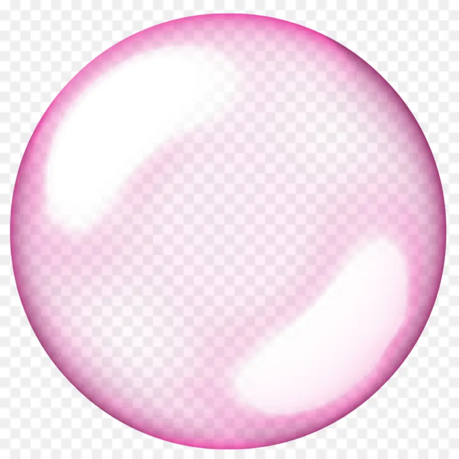 Bulle Rose，Transparent PNG