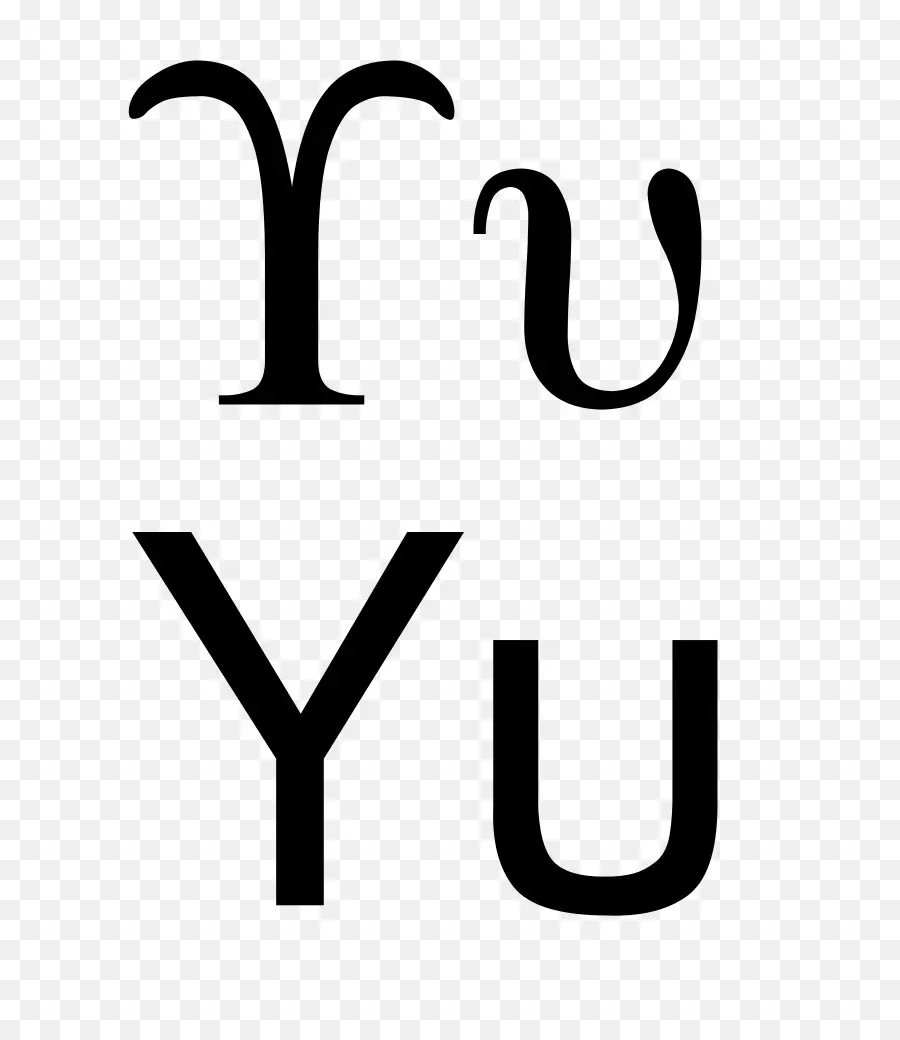 Upsilon，Alphabet Grec PNG