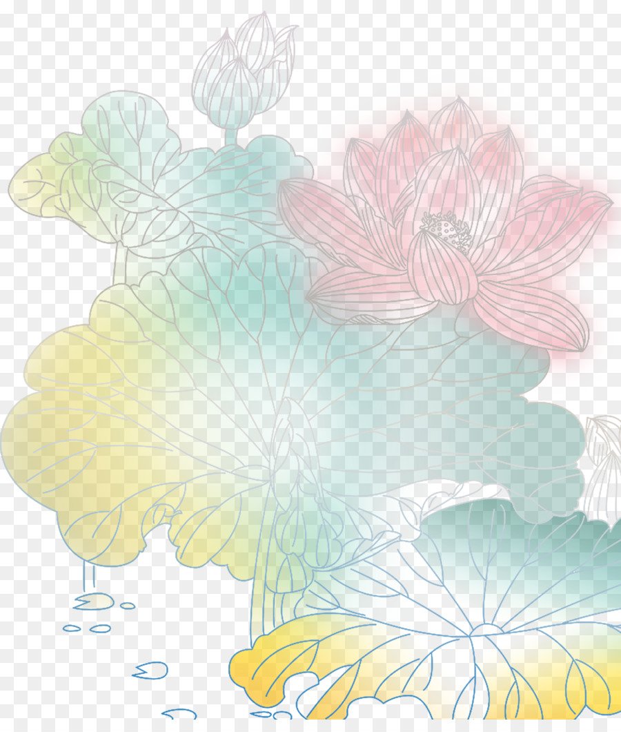 Fleurs De Lotus，Floraison PNG