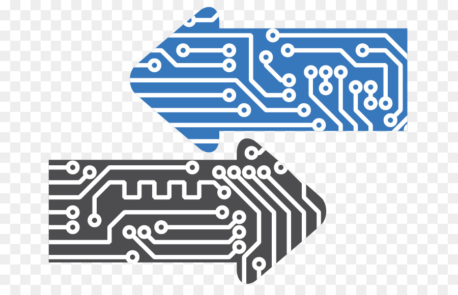 Circuit Imprimé，électronique PNG