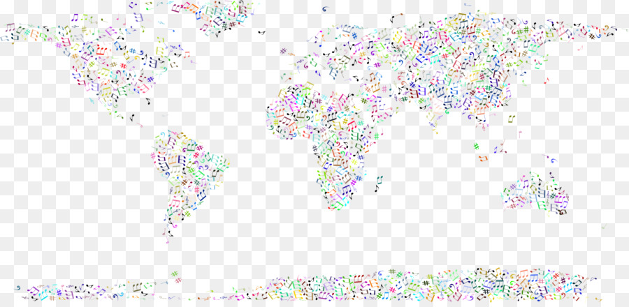 Carte Du Monde，Pixelisé PNG