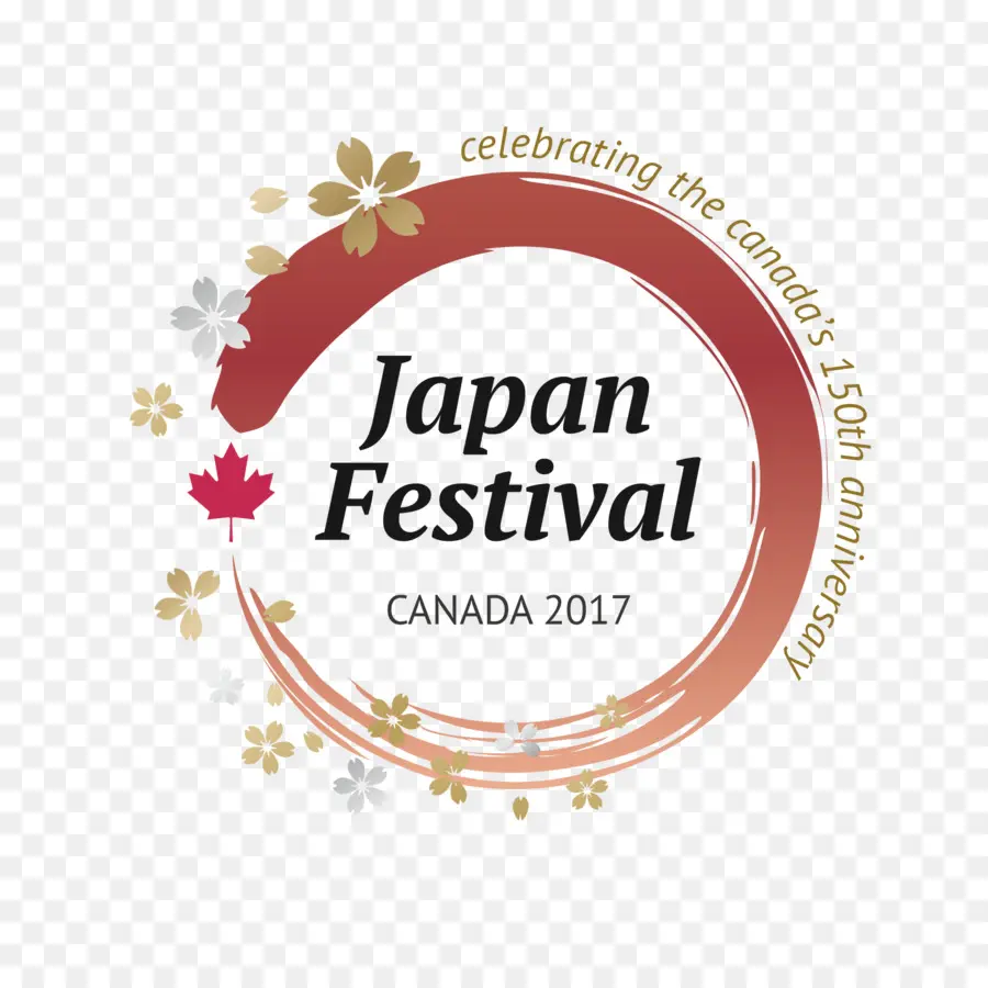 Logo Du Festival Japonais，Canada PNG