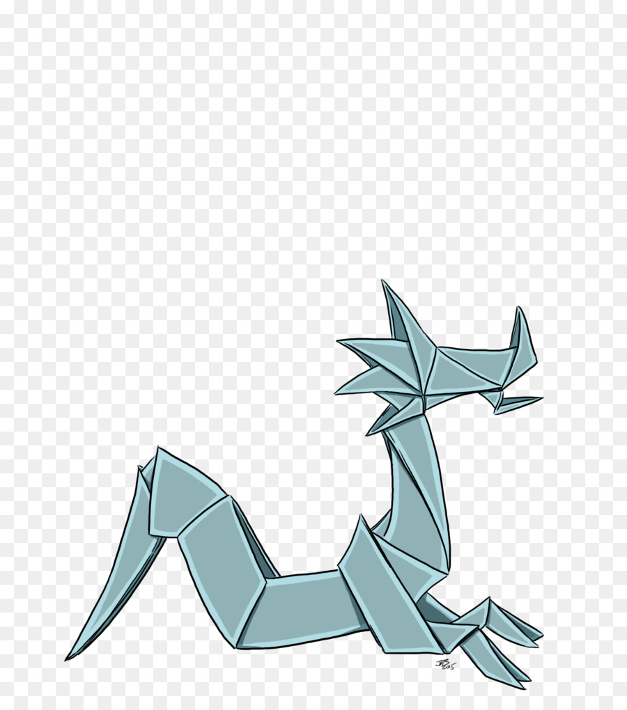 L Art，Origami PNG