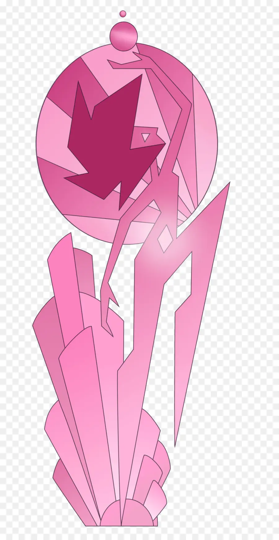 Diamant Rose，Forme PNG