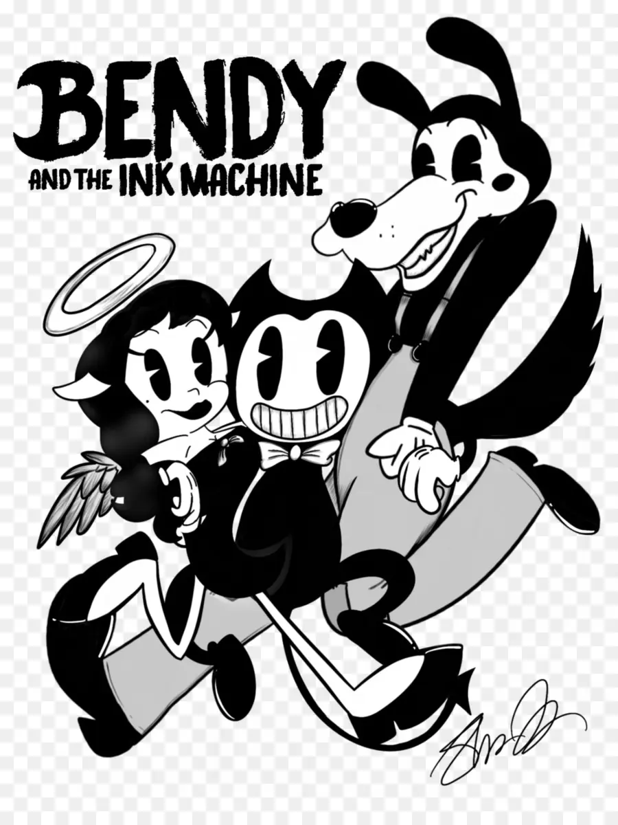 Bendy，Dessin Animé PNG