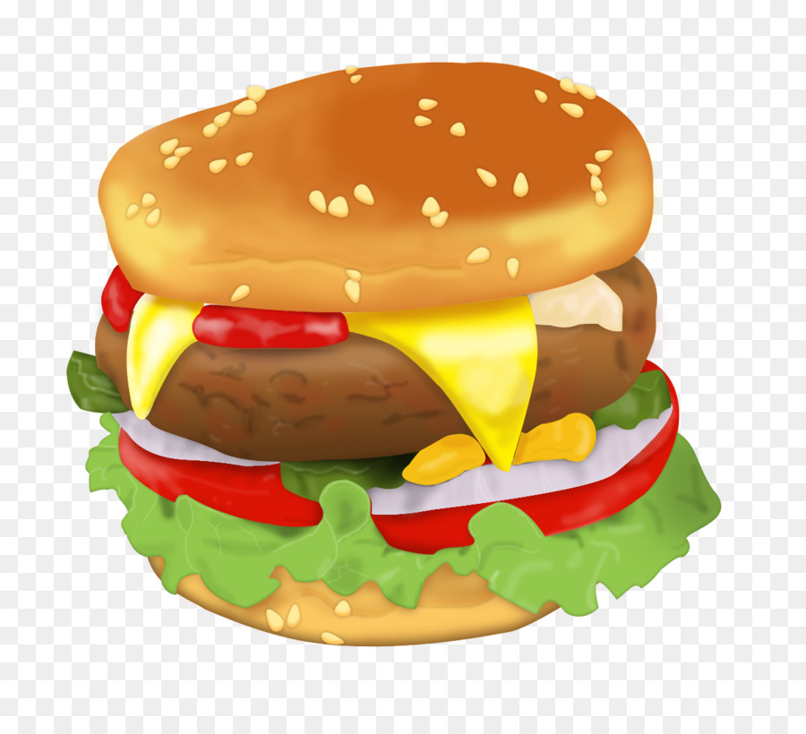 Des Hamburgers，Fromage PNG