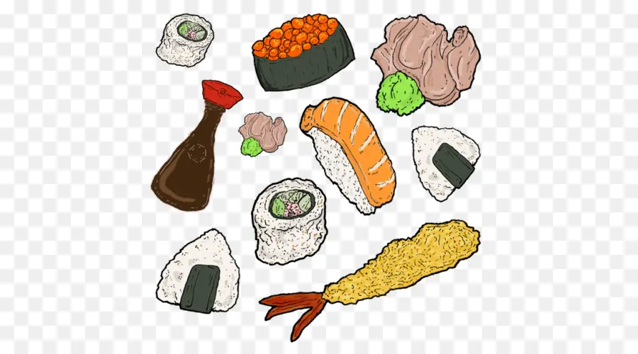 Nourriture，Sushi PNG