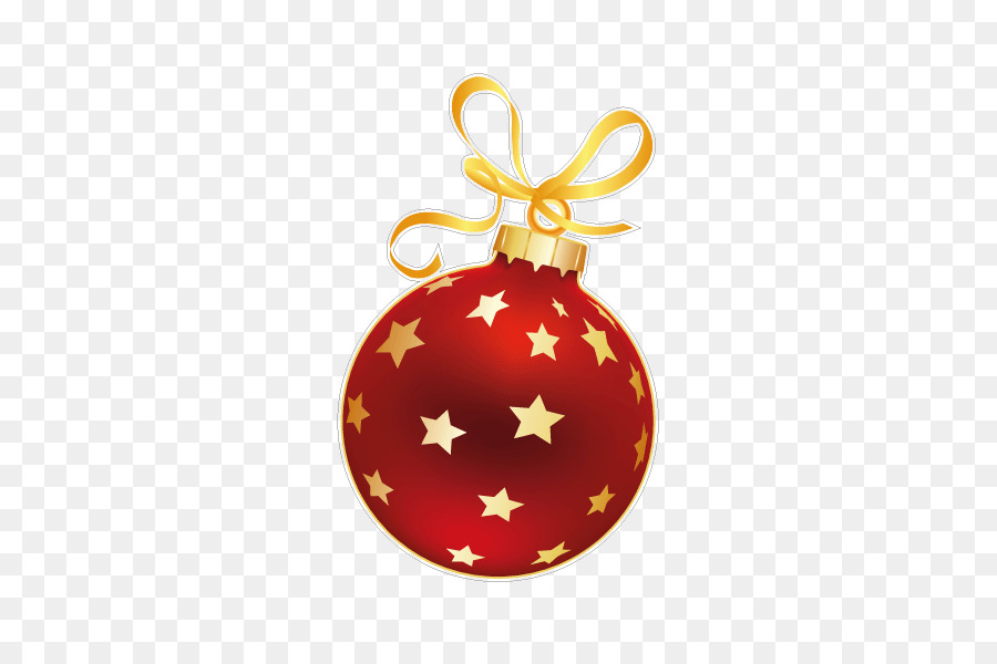 Ornement De Noël，Rouge PNG