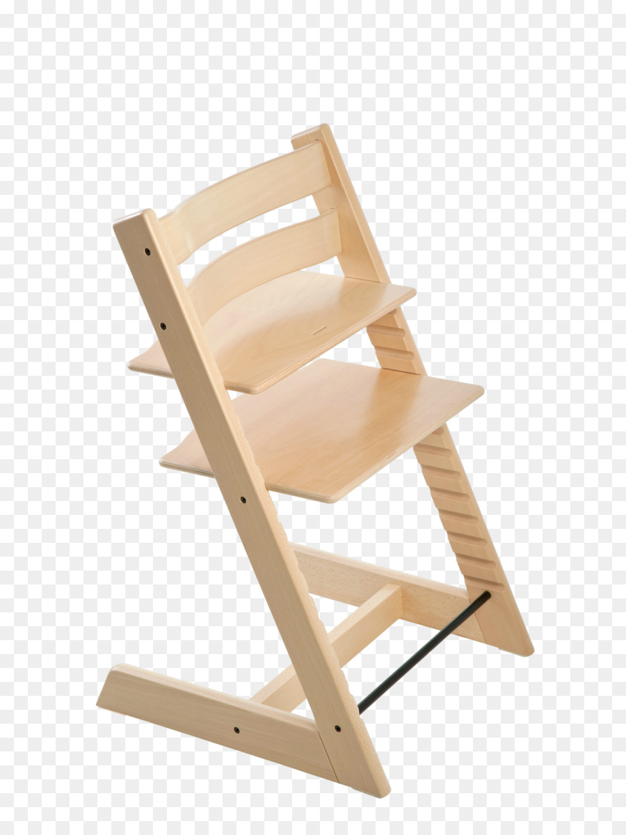 Chaise Haute En Bois，Réglable PNG