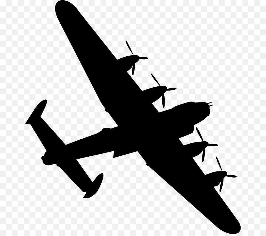 Silhouette D'avion，Aéronef PNG