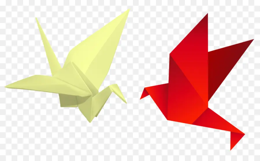 Oiseaux En Origami，Papier PNG