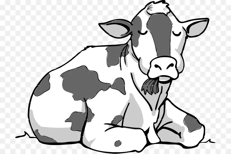 Vache，Dessin Animé PNG